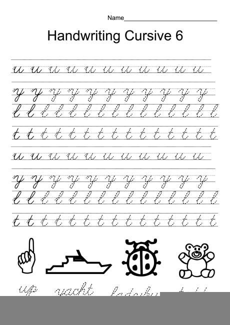 Cursive Handwriting Worksheets Adults Handwriting Worksheets