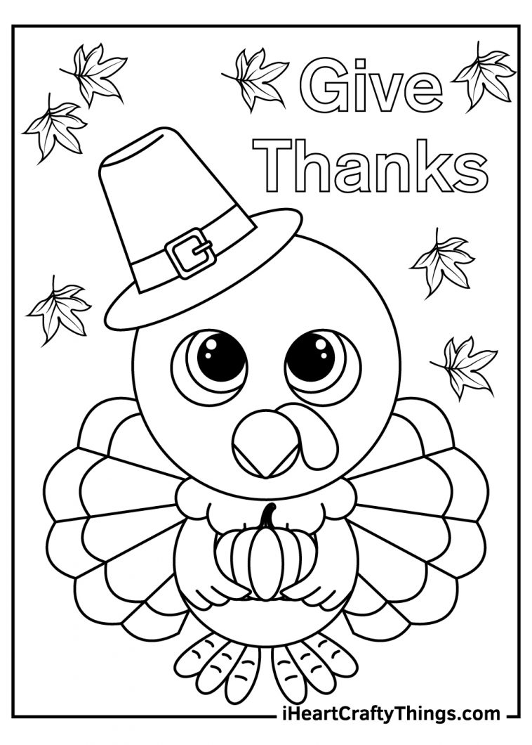 Cute Coloring Pages Thankful Thanksgiving Coloring Pages Hot Sex Picture