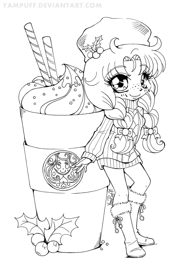 Cute Kawaii Food Coloring Pages At GetColorings Free Printable 