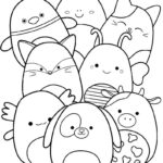 Cute Squishmallow Coloring Page Turkau Coloring Home