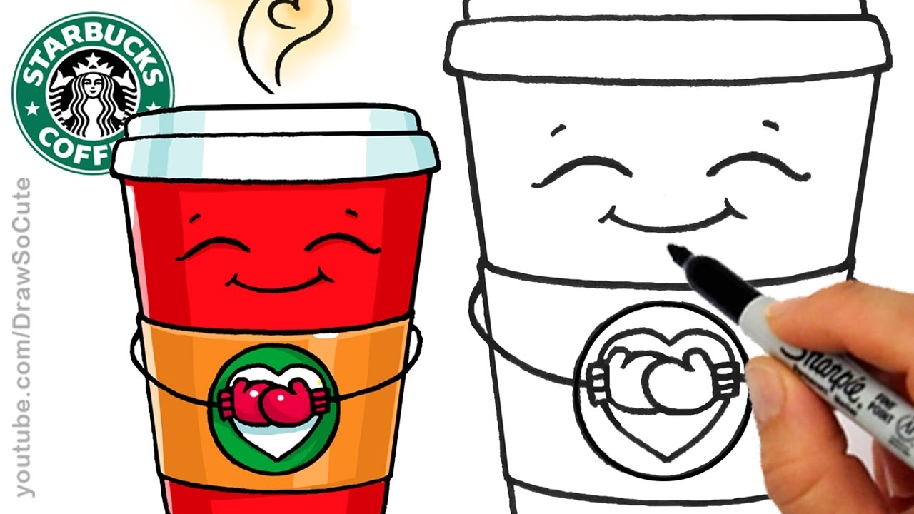 Cute Starbucks Coloring Pages