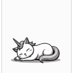 Cute Unicorn Kitty Coloring Pages Printable Infoupdate