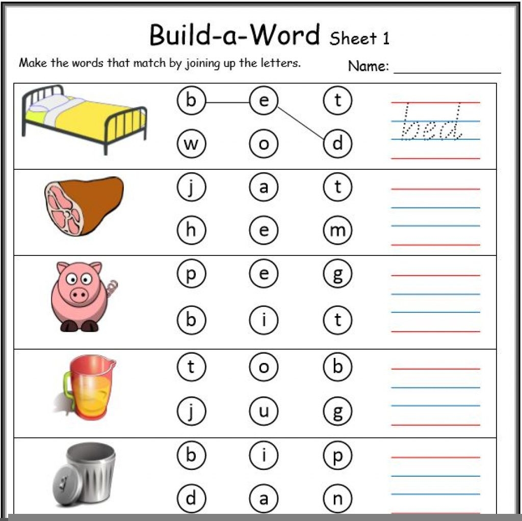 Cvc Worksheets Printable Work Sheets Keepkidsreading With Regard 