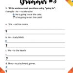 Daily Grammar Practice For 4th Grade Grammar Worksheets Spiral