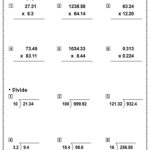 Decimal Multiplication Worksheets Multiplication Worksheets