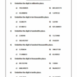 Decimal Place Value Worksheets Worksheets Library