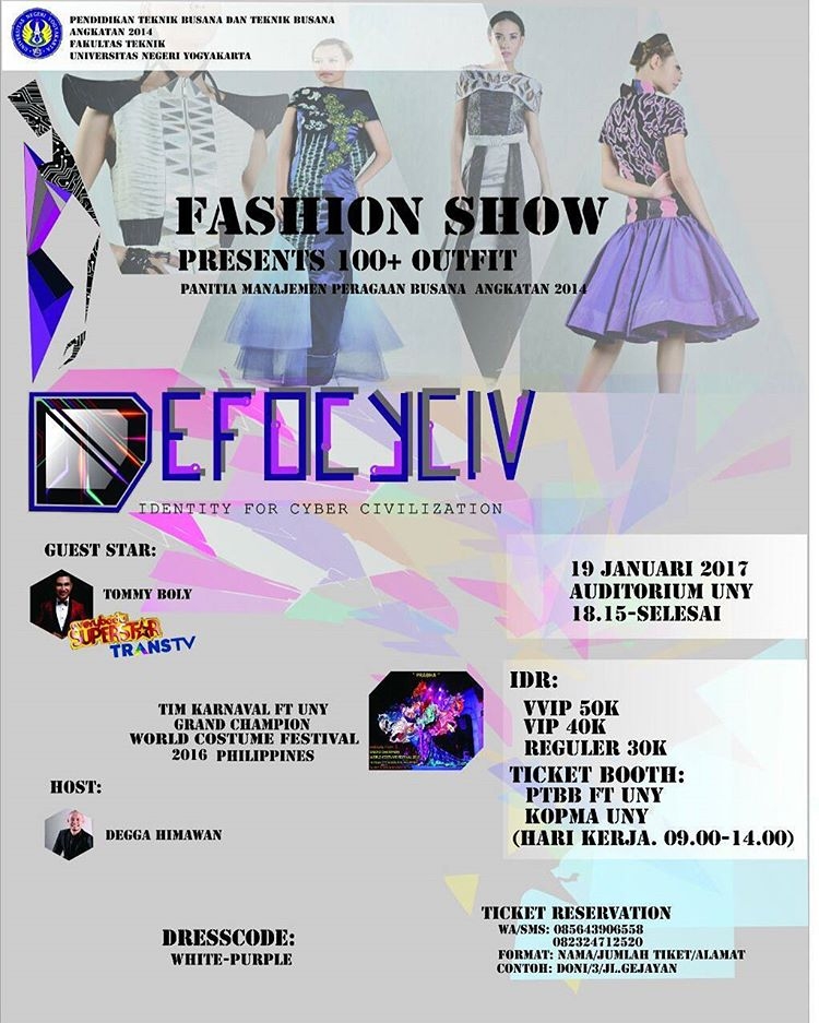 fashion show uny