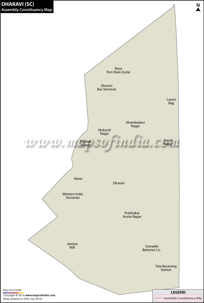 Dharavi Assembly Vidhan Sabha Constituency Map And Election Results