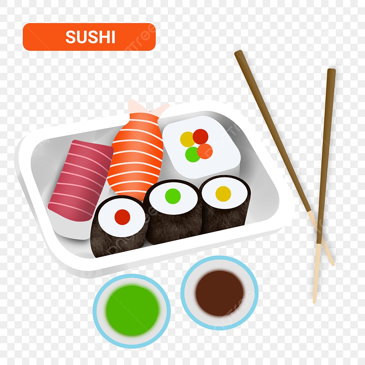 food digital painting