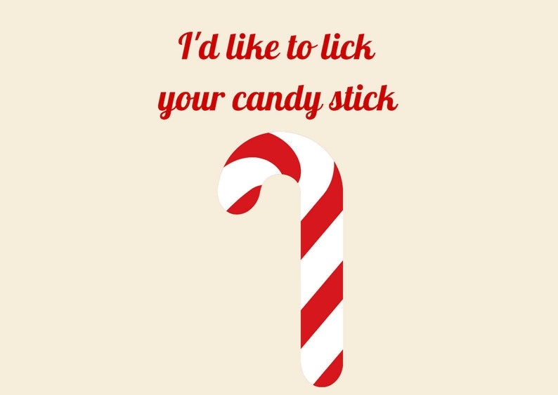 Digital Printable Dirty Christmas Cards 10 Cards INSTANT Etsy