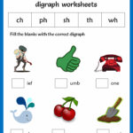 Digraph Worksheets Your Home Teacher