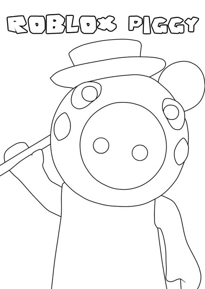Dinopiggy Roblox Coloring Page Free Printable Coloring Pages For Kids