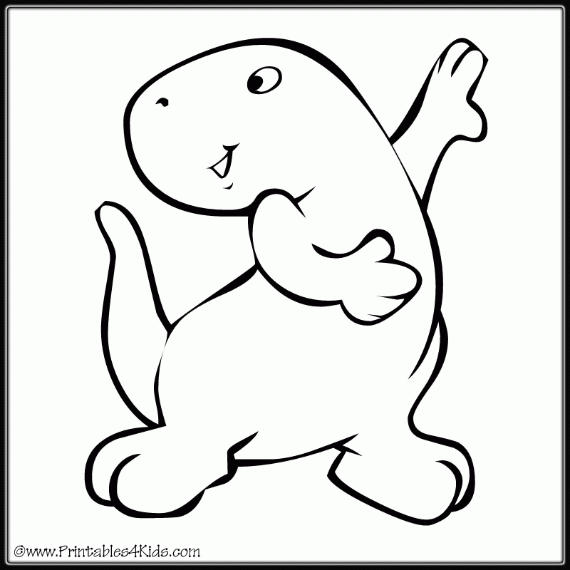 Dinosaur Coloring Pages Kids Coloring Home
