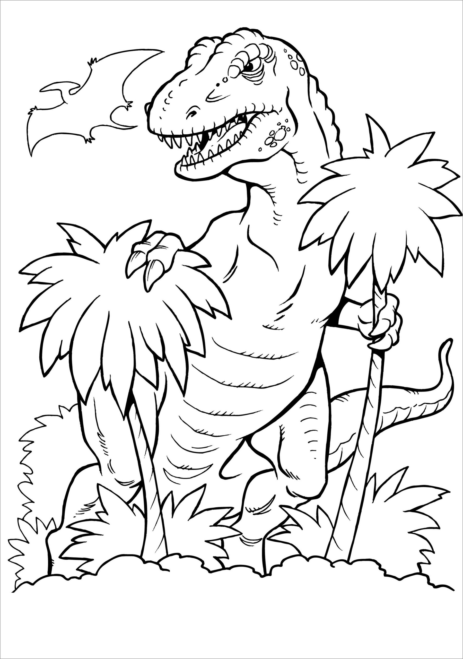 Dinosaurs Coloring Pages ColoringBay