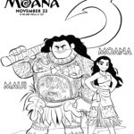 Disney 39 s Moana Coloring Pages And Activity Sheets Printables
