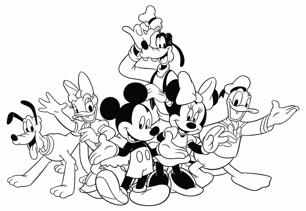 Disney Coloring Pages 100 Images Free Printable