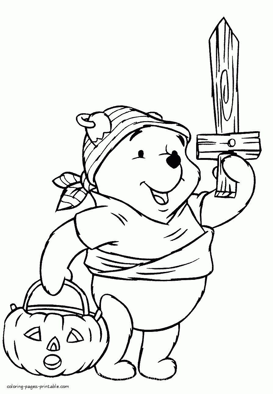 Disney Coloring Pages About Halloween COLORING PAGES PRINTABLE COM