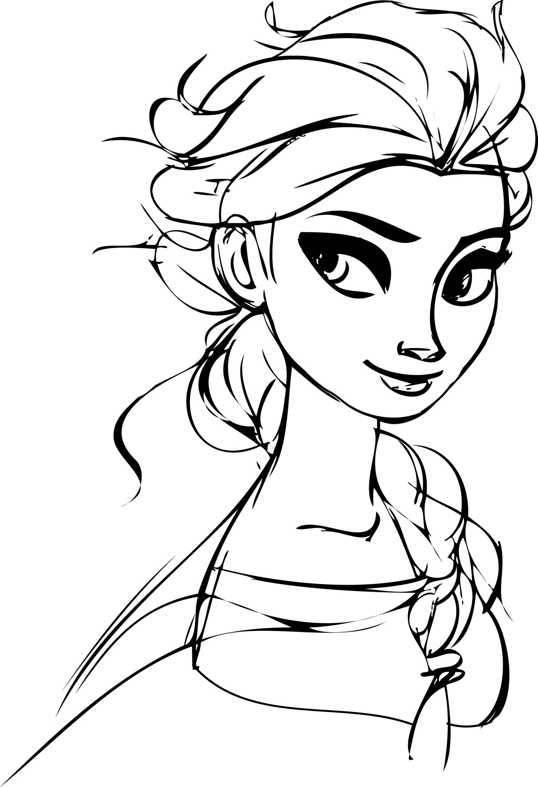 Disney Elsa Coloring Pages At GetColorings Free Printable 