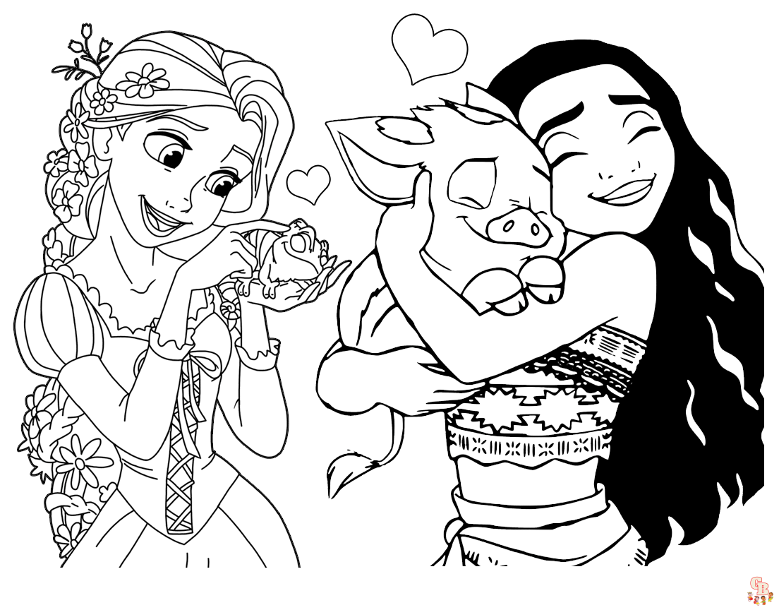 Princess Coloring Pages Printable
