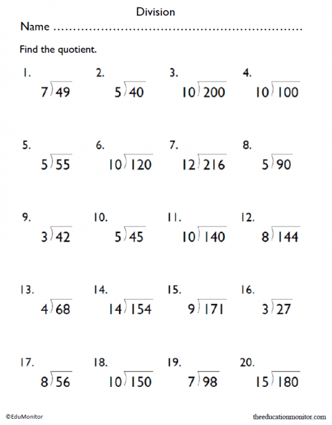 math worksheets for 4th graders free
