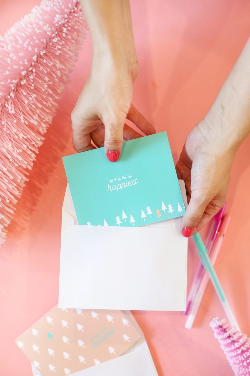 DIY Printable Christmas Cards
