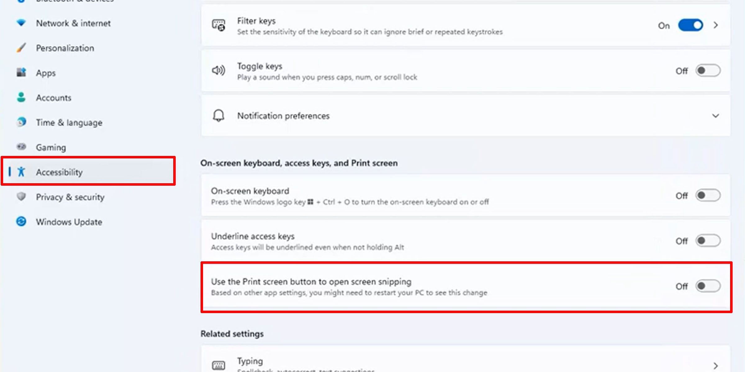 Does The Print Screen Key Open The Snipping Tool In Windows 11 Here s 