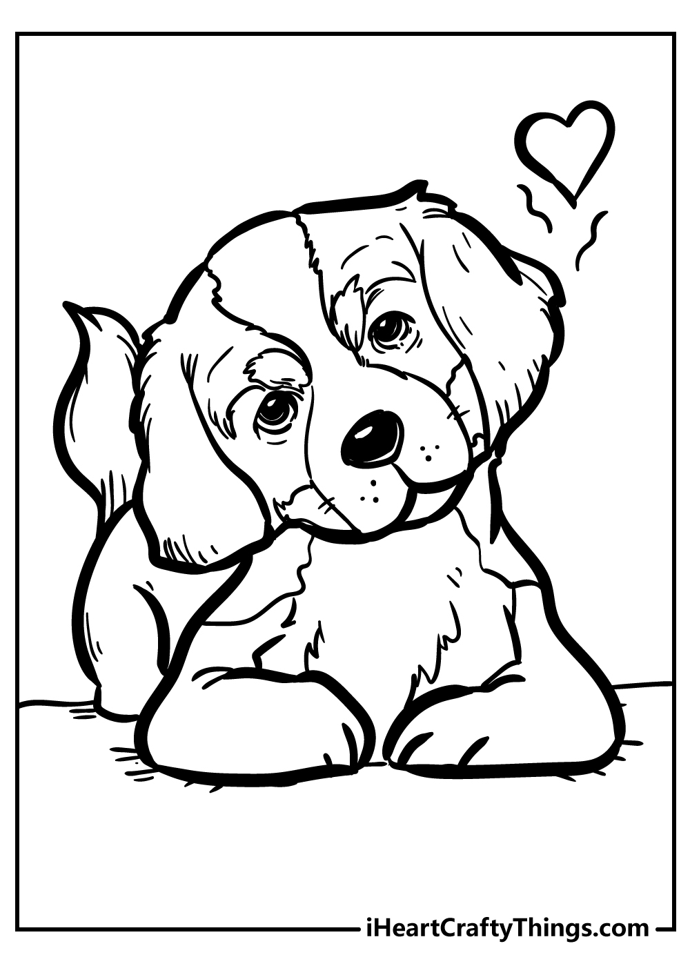 Puppy Dog Coloring Pages