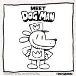 Dog Man Coloring Pages And Cat Free Printable Coloring Pages