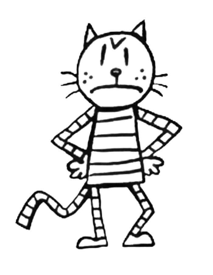 Dog Man Coloring Pages Free Printable PDF 