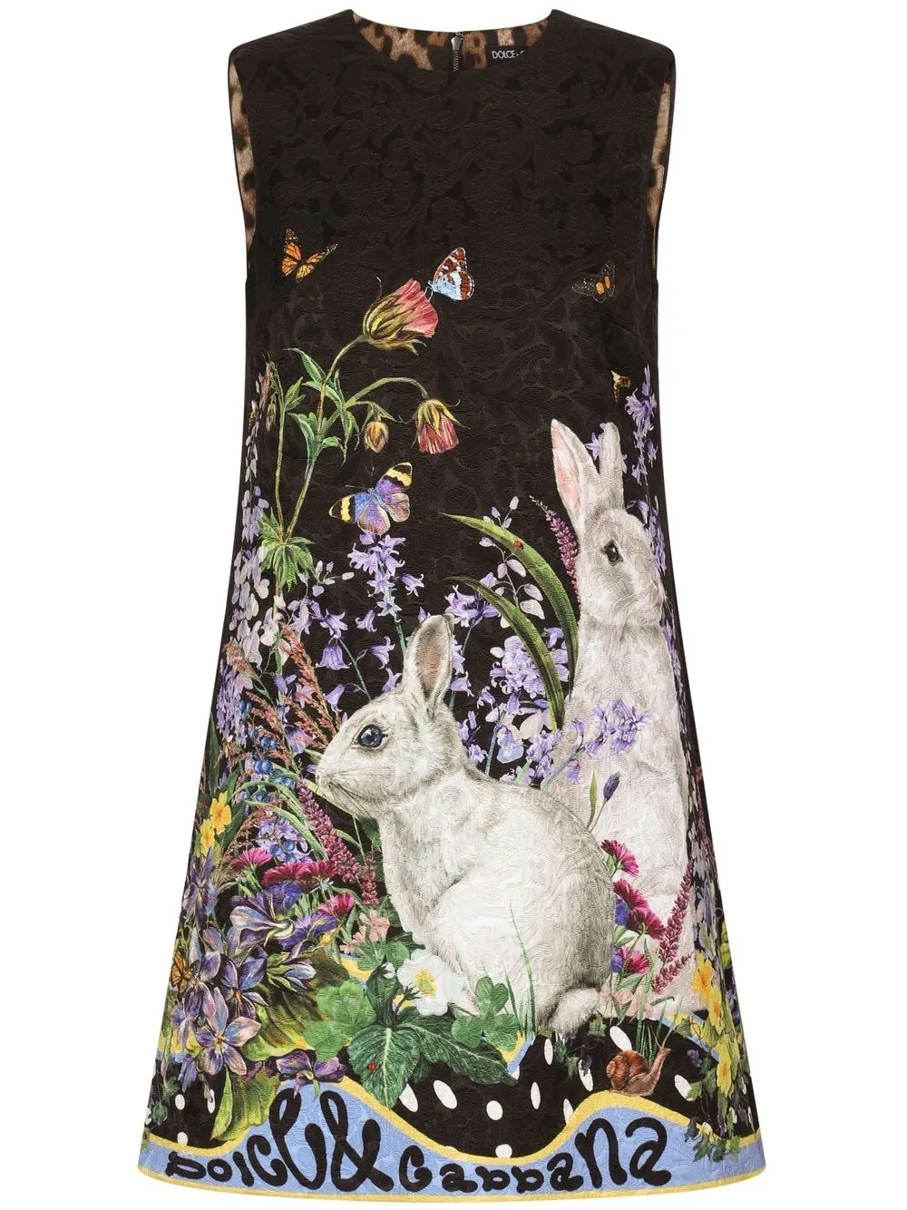 Dolce Gabbana Floral print A line Dress Farfetch