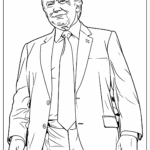 Donald Trump Printable Coloring Page Free Printable Coloring Pages