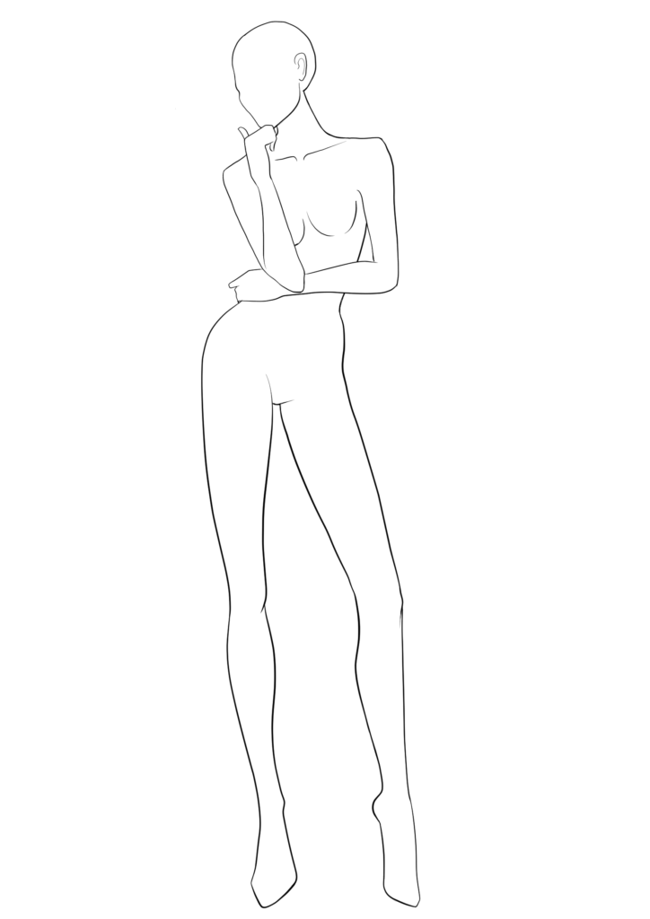 Download Free Fashion Templates I Draw Fashion Free Printable