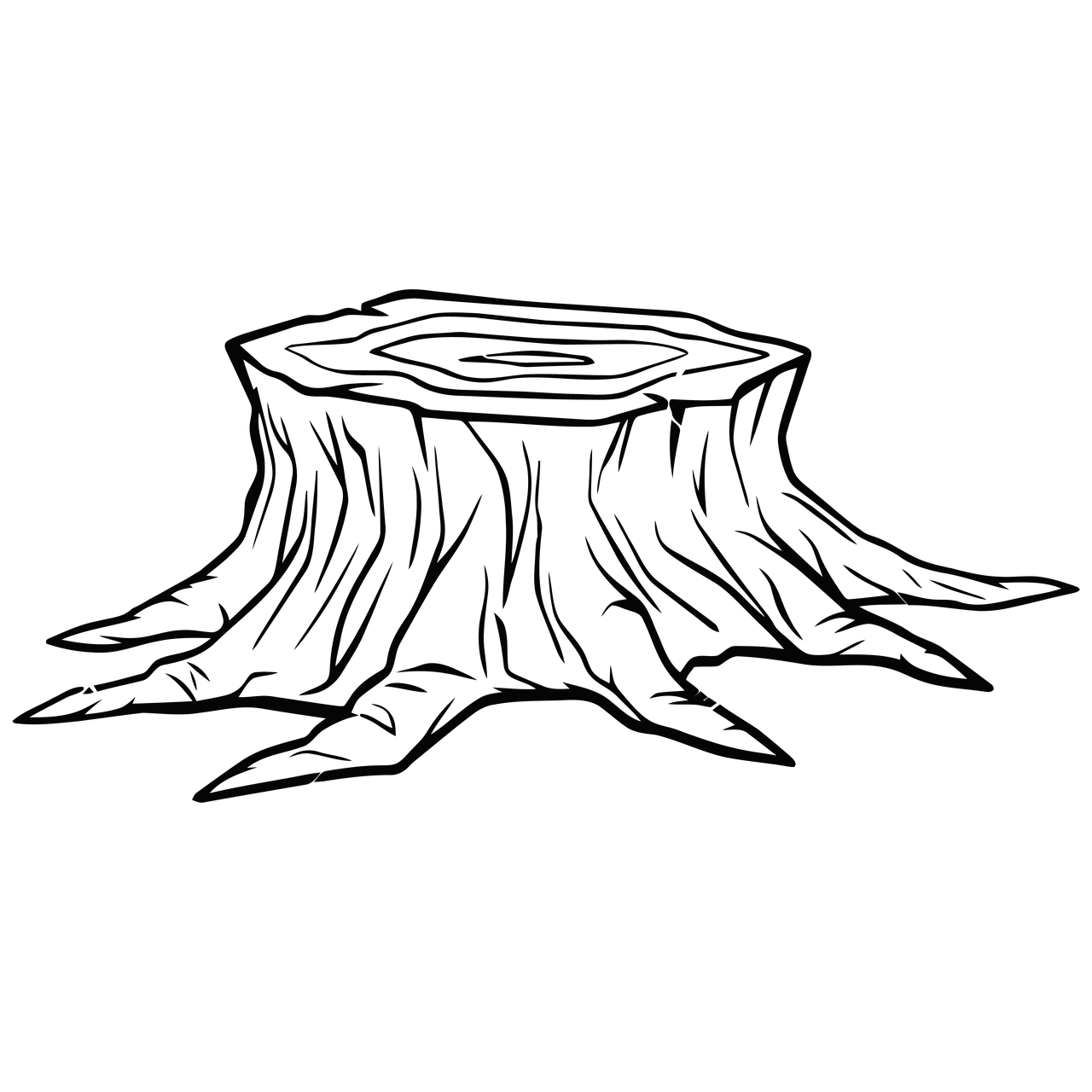 Download Tree Stump Tree Stump Royalty Free Stock Illustration Image 