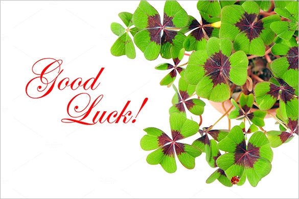 Downloadable Free Printable Good Luck Card Template Printable Templates