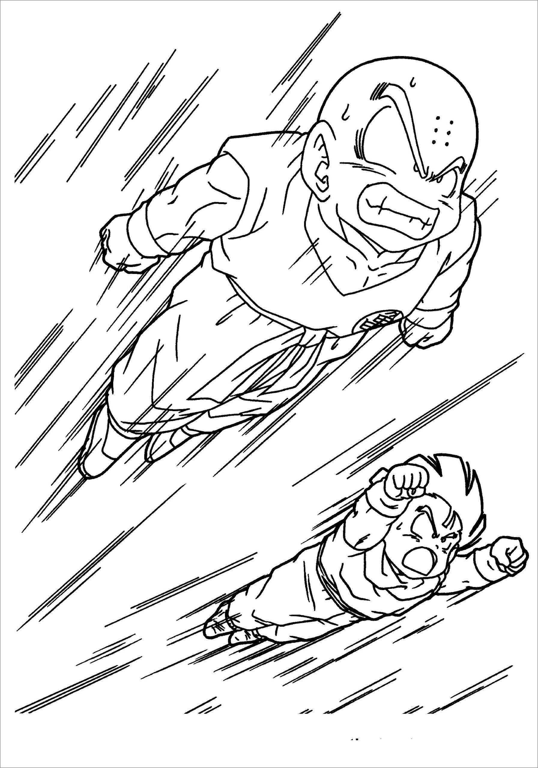 Dragon Ball Z Coloring Pages