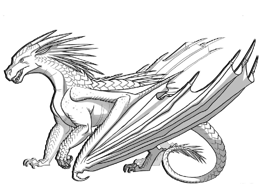 Dragon Coloring Pages Printable Coloring Pages