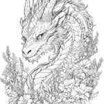 Dragon Coloring Pictures Free Infoupdate