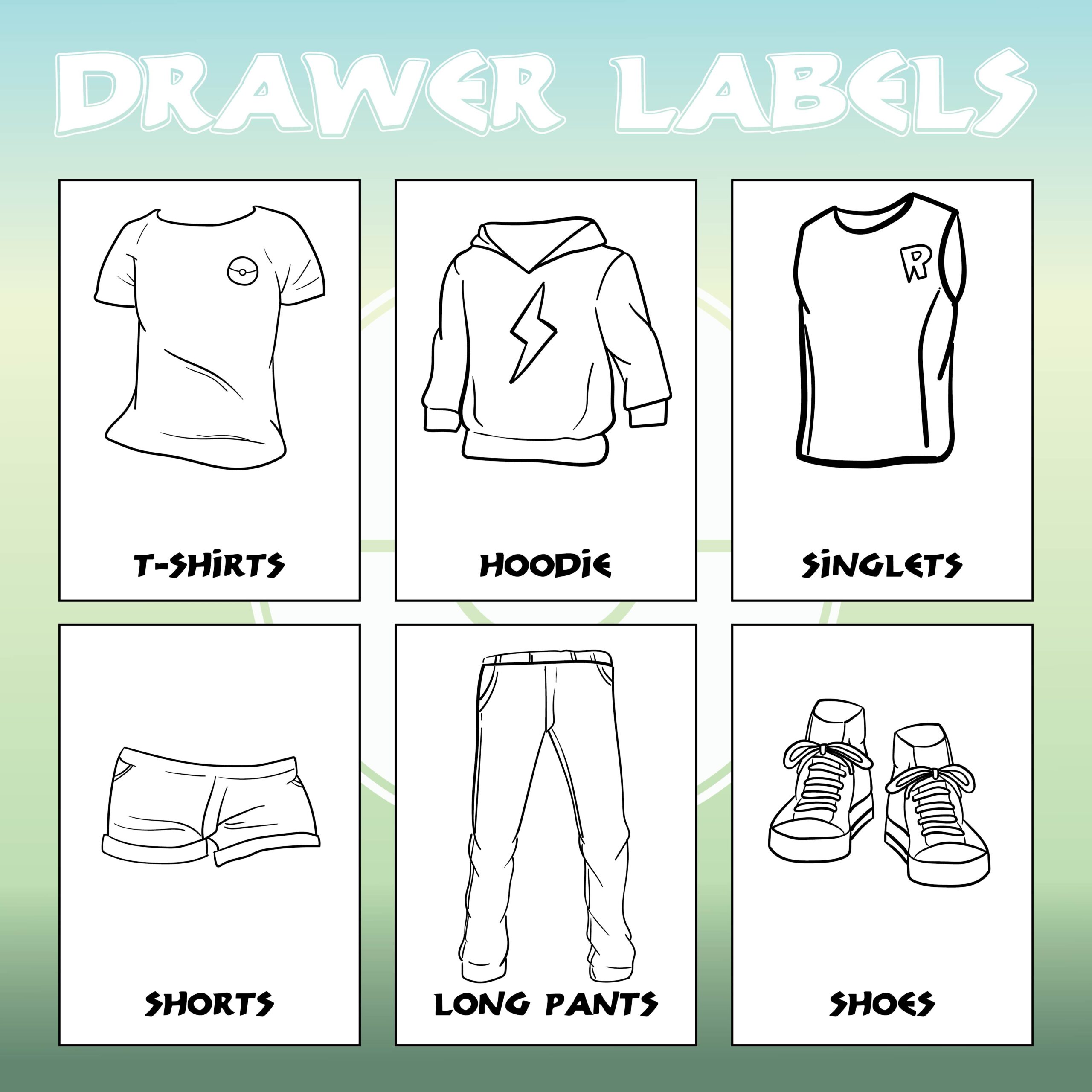 printable clothing labels for kids