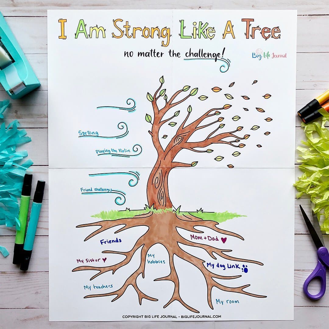 dreams and fears tree printable pdf free download