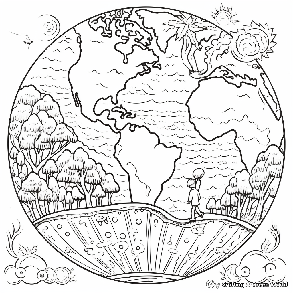 Earth Day Coloring Pages