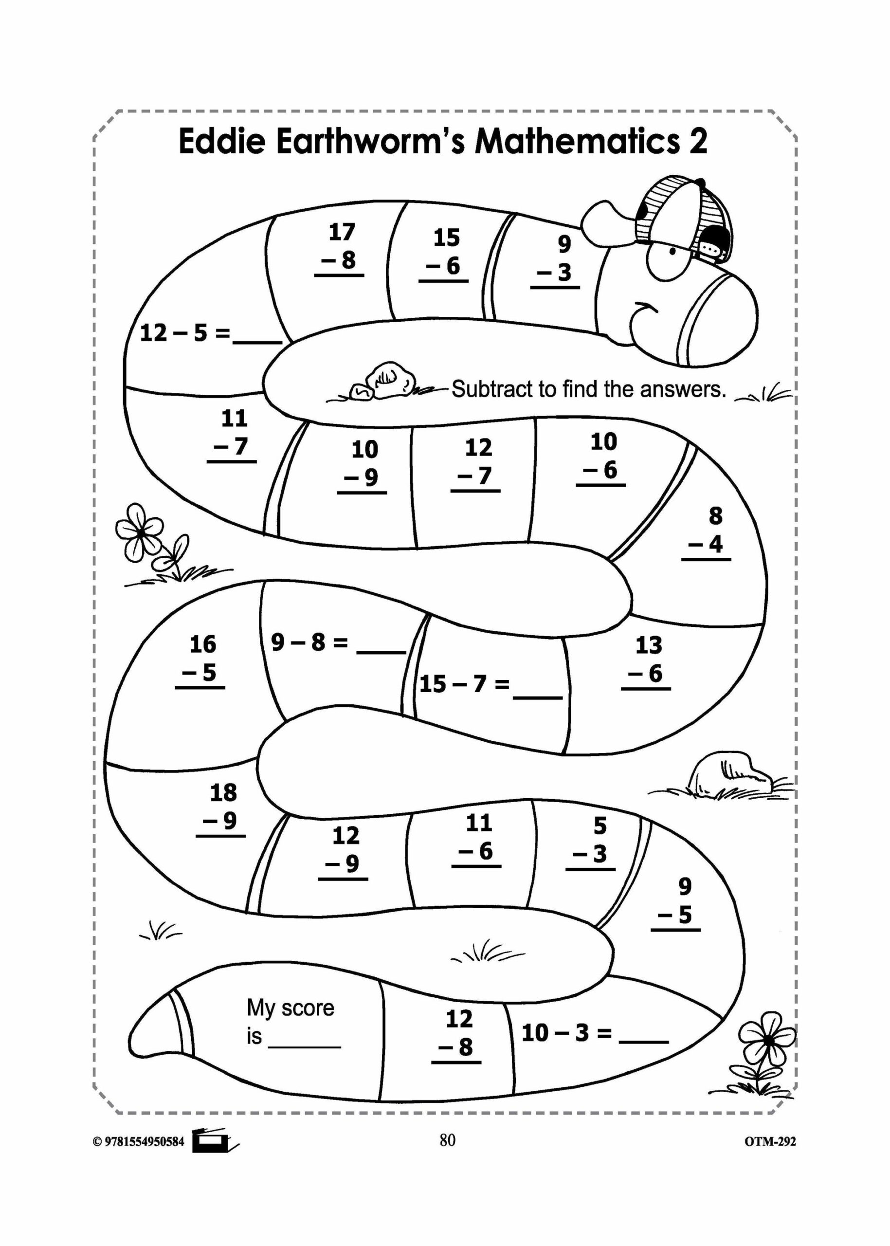 Earthworm Math Worksheets Grades 2 3 Worksheets Library