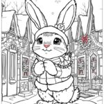 Easter Bunny Coloring Pages Free Printable Pdf Free Infoupdate