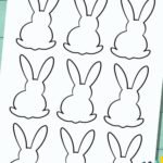 Easter Bunny Template Free Printable Free Printable Templates
