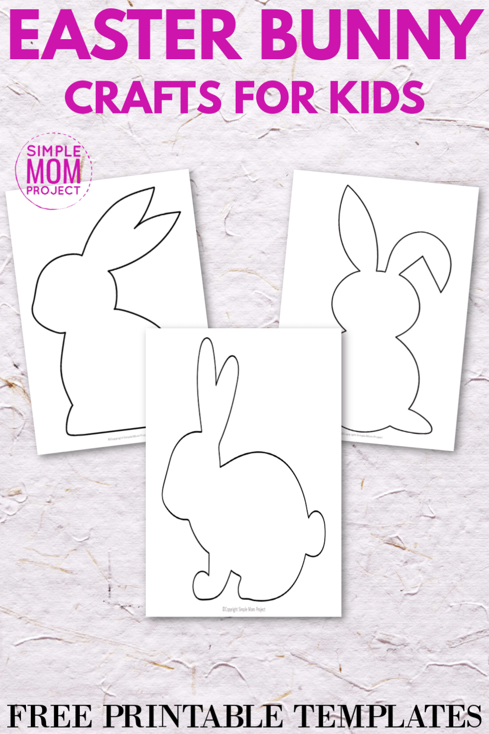 Easter Bunny Templates Printable Free Printable New Year Banners