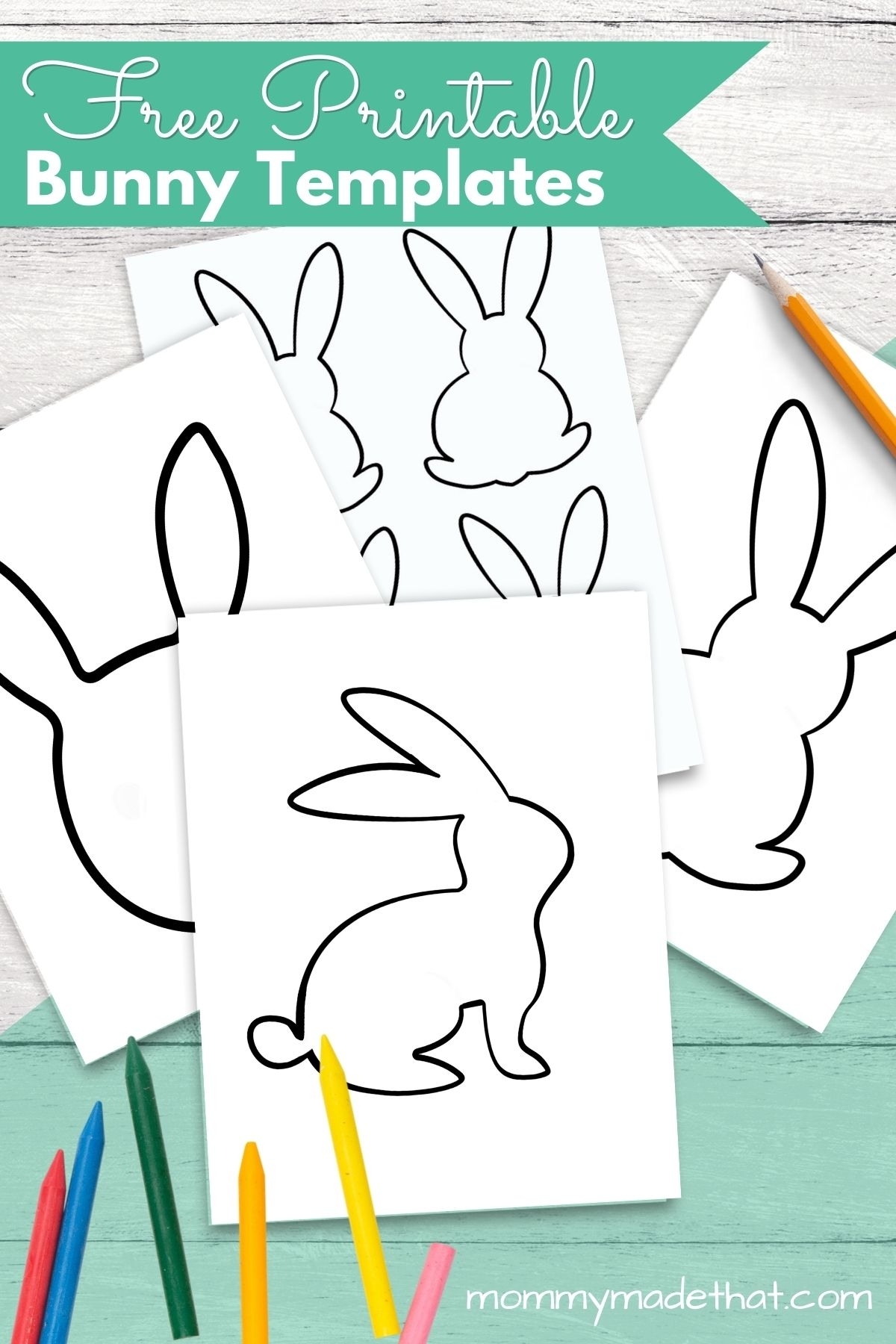 Easter Bunny Templates Printable Free Printables Template Free