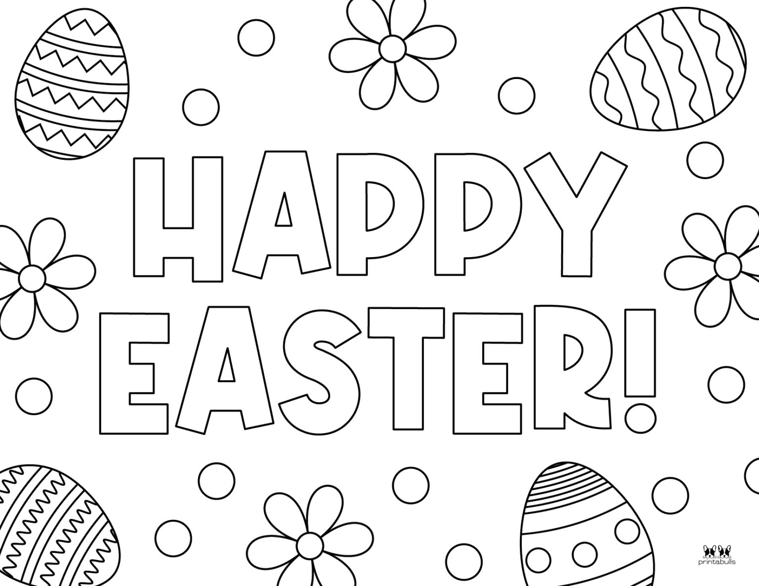 Easter Coloring Pages 51 FREE Printables Printabulls