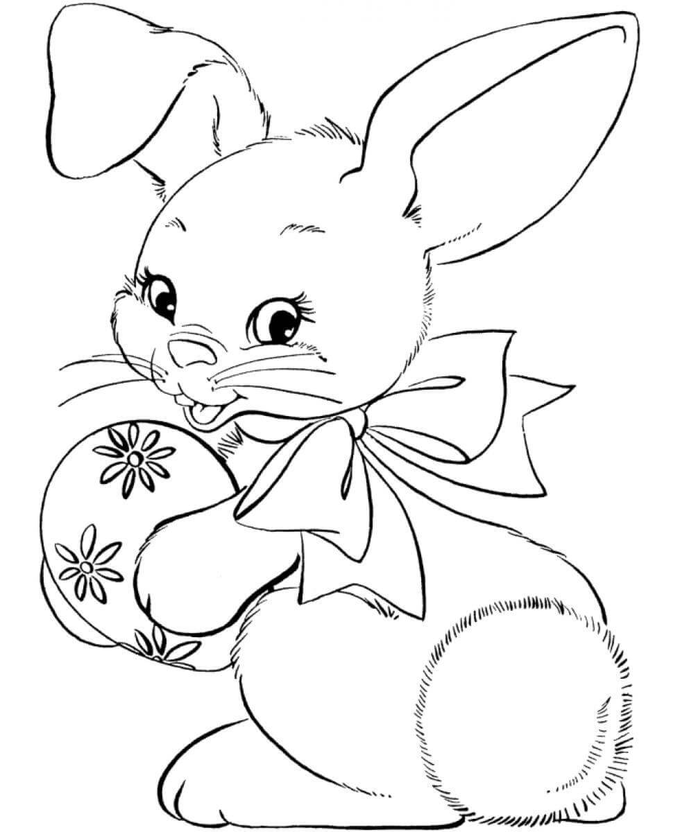 Easter Coloring In Pages