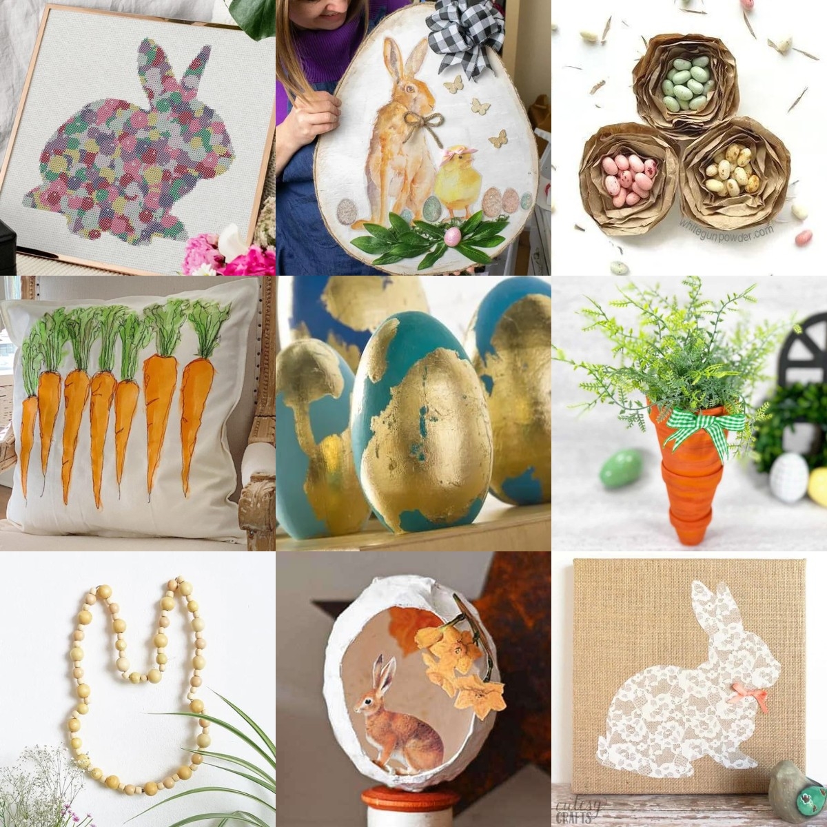printable easter crafts for adults