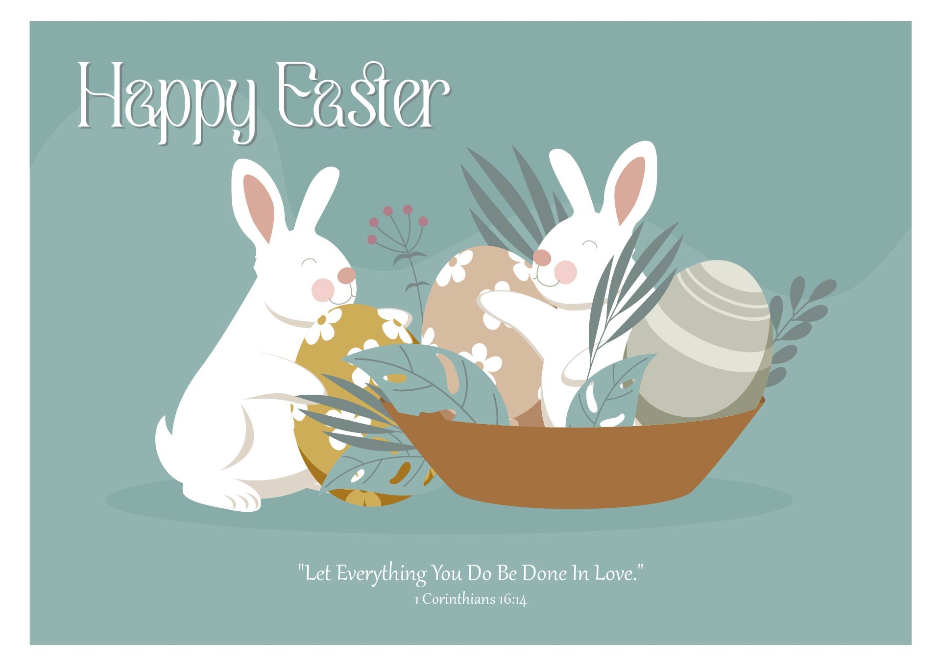 Easter Greeting Cards 10 Free PDF Printables Printablee