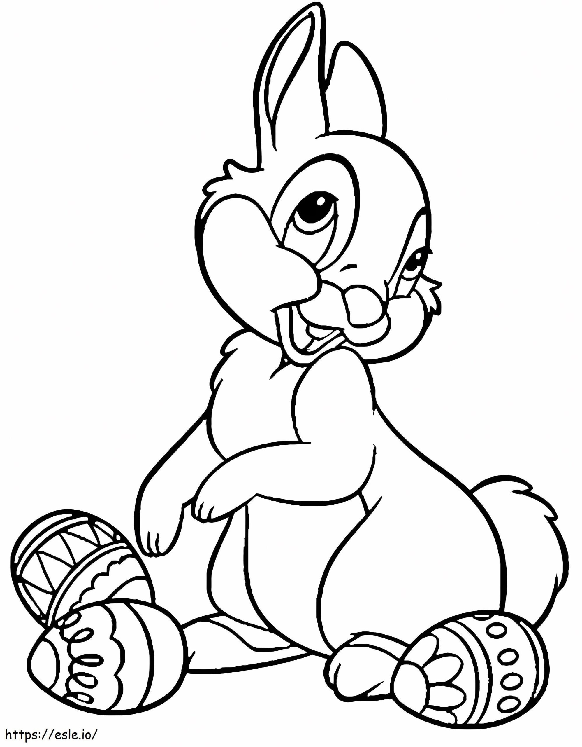 Easter Coloring Page